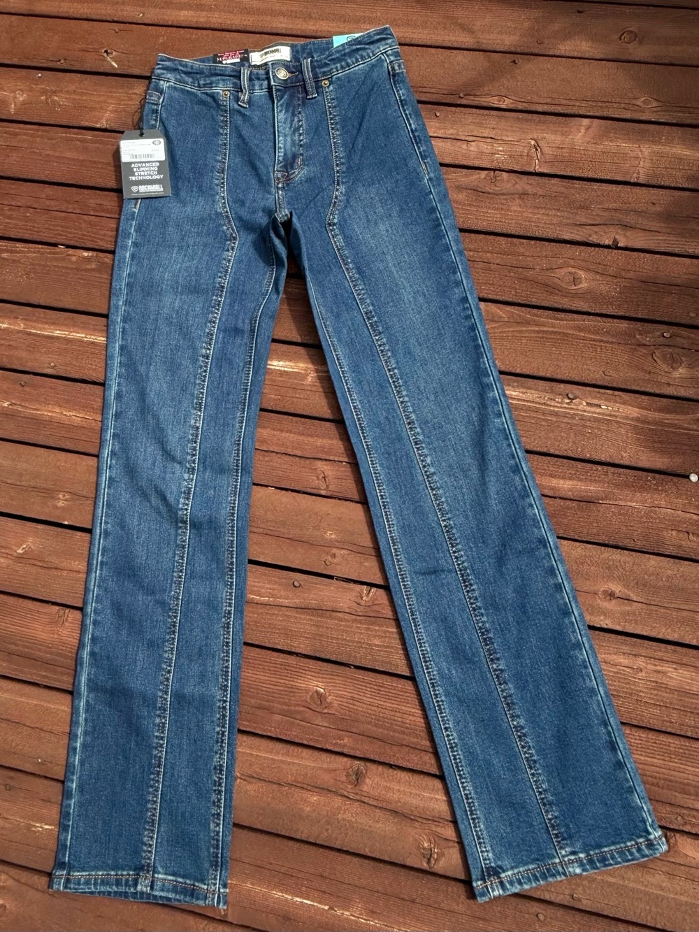 ROCK & ROLL DENIM *NWT* Women’s High Rise Modest Bootcut Jeans | 25x32